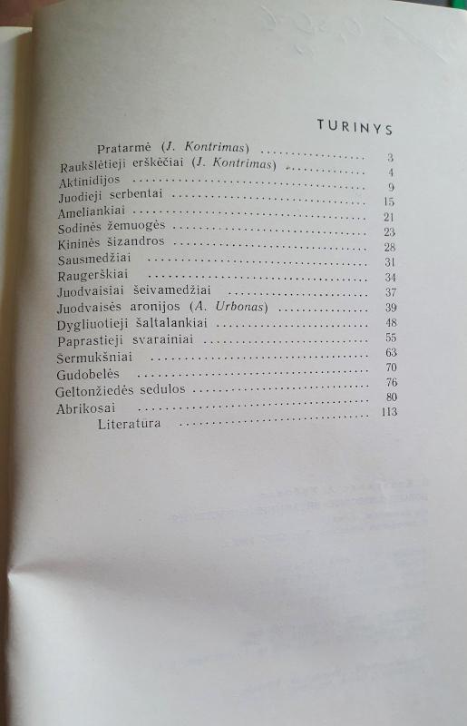 Naujesnieji vitaminingi vaisiniai augalai - J. Kontrimas, knyga 4