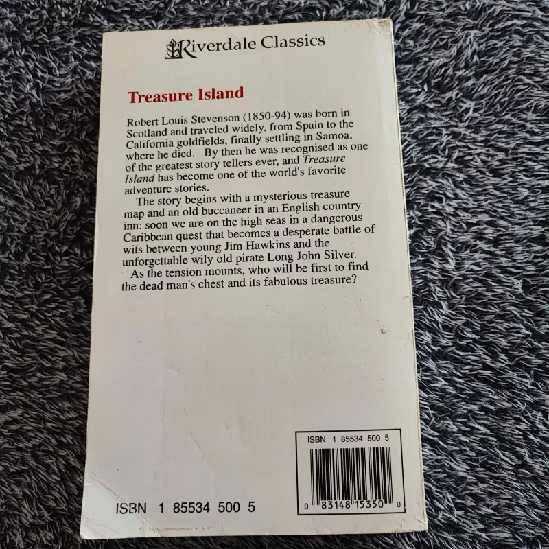 Treasure Island - Robert Louis Stevenson, knyga 4