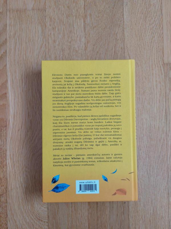 Metai su tavimi - Julia Whelan, knyga 3