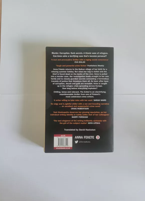 The Exiled - Kati Hiekkapelto, knyga