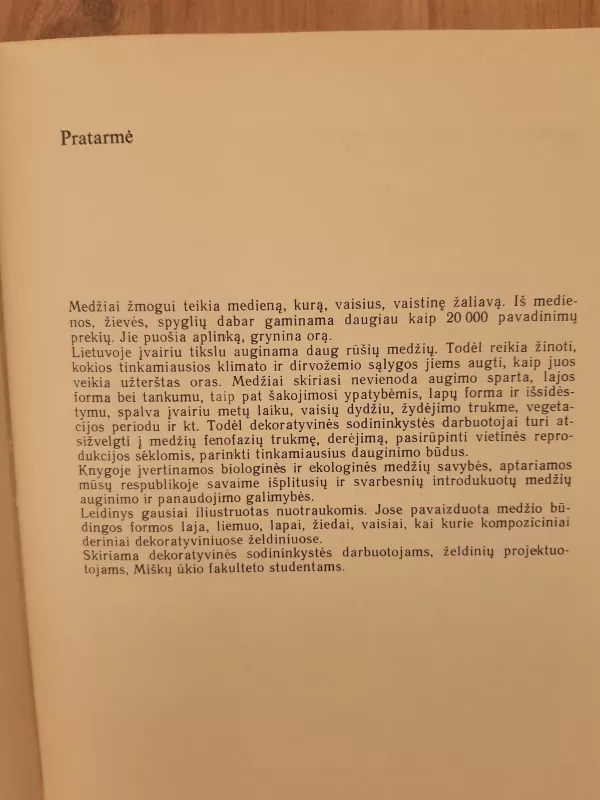 Lietuvos medžiai - Algirdas Navasaitis, knyga 3