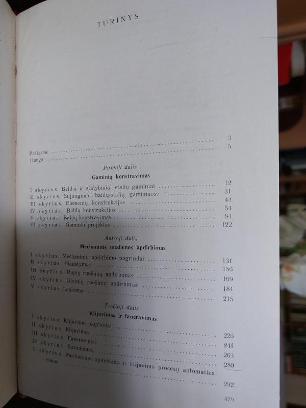 Baldų gamyba - A. Morkevičius, ir kiti , knyga 4