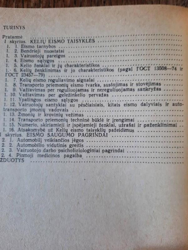 Kelių eismo saugumas - N. Kuzmenka, knyga 4