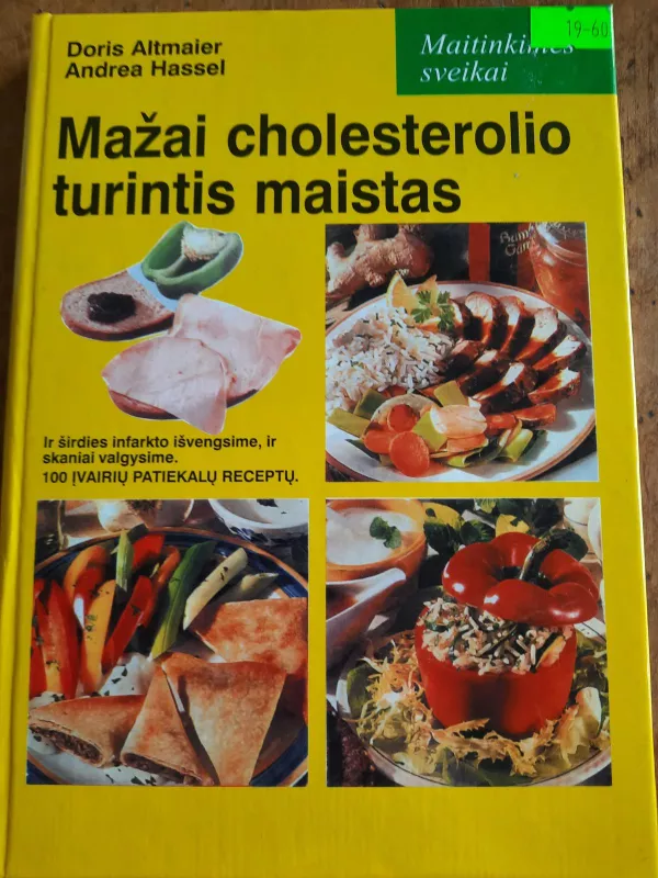 Mažai cholesterolio turintis maistas - Doris Altmaier, knyga 3