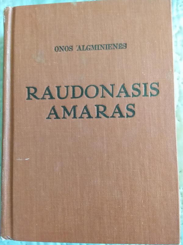 Raudonasis amaras - Ona Algminienė, knyga 3