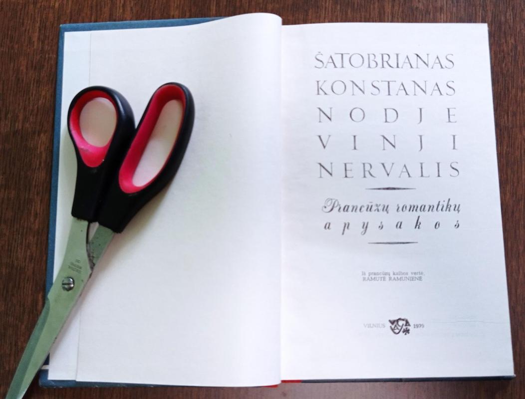 Prancūzų romantikų apysakos - F.R. Šatobrianas, knyga 3