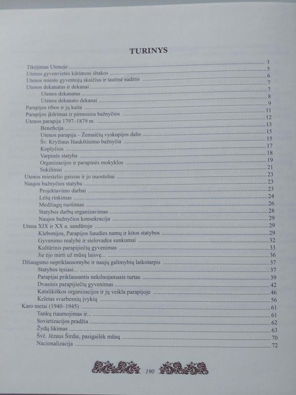 Tikėjimo pėdsakai Utenoje - Rimutė Lašaitė, knyga 3
