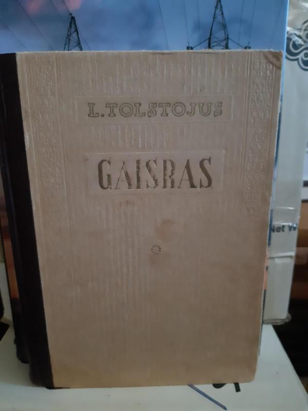 GAISRAS  1949m - A. Tolstojus, knyga 3