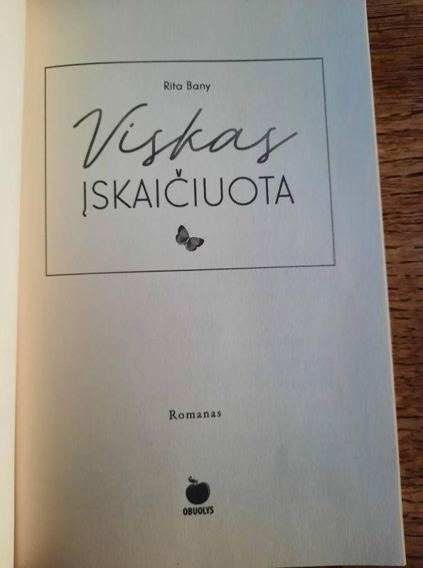 Viskas įskaičiuota - Rita Bany, knyga 4