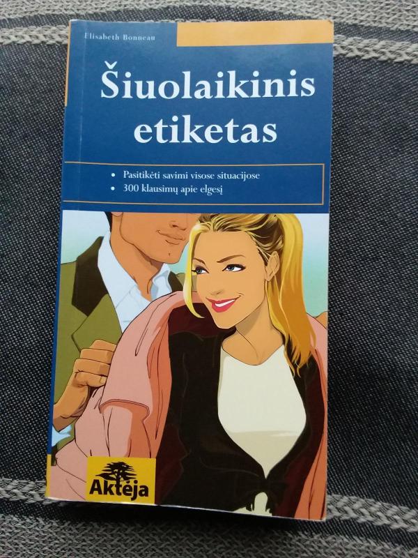 Šiuolaikinis etiketas - Elisabeth Bonneau, knyga 2