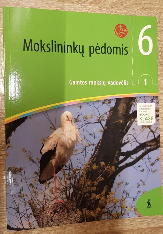 Mokslininkų pėdomis VI kl. (1 dalis): gamtos mokslų vadovėlis - J. Raugalas, E.  Motiejūnienė, S.  Vingelienė, L.  Geleževičiūtė, ir kt. , knyga