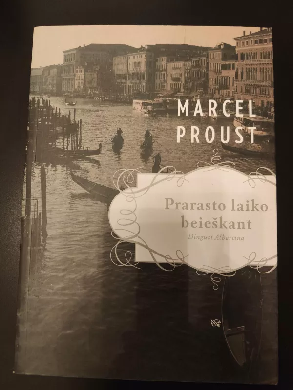 Dingusi Albertina - Marcel Proust, knyga