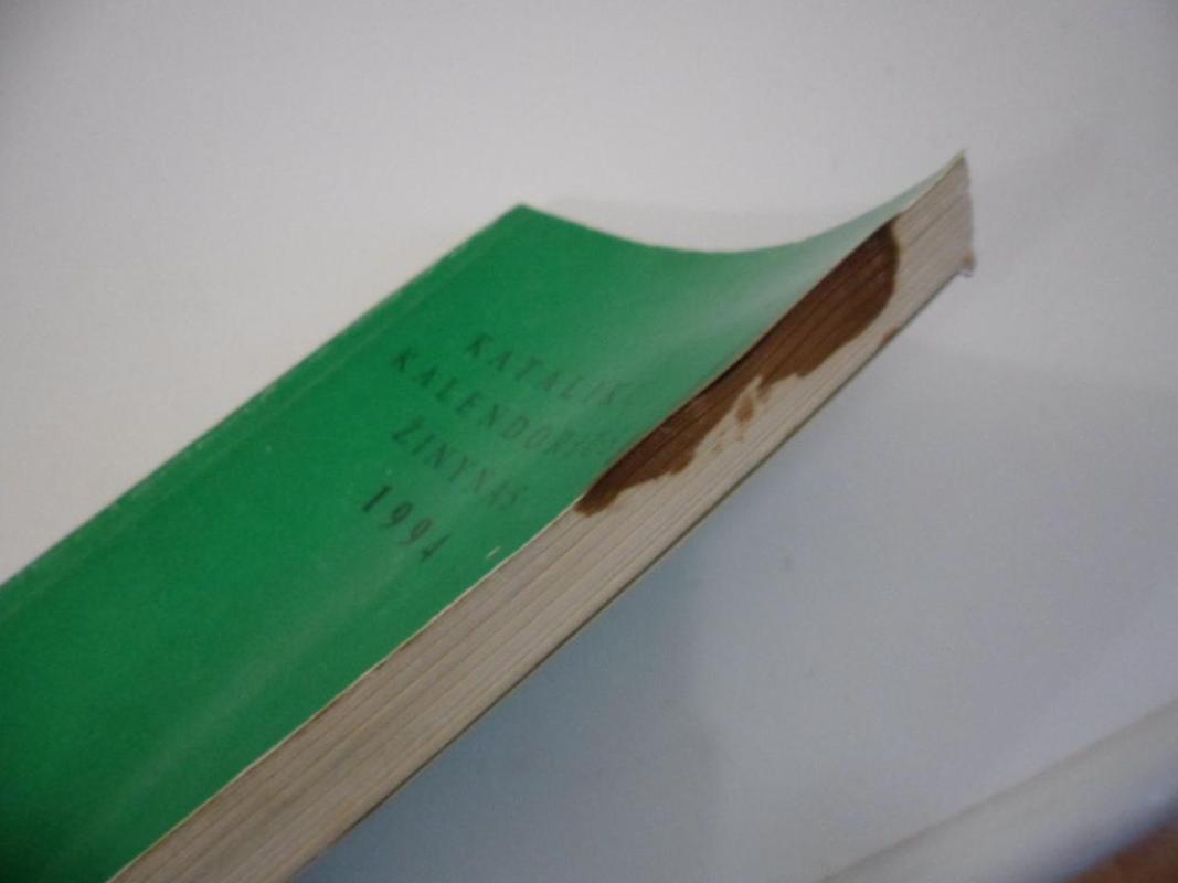 Katalikų kalendorius žinynas 1994 - kun.Mintaučkis Jonas, knyga 3