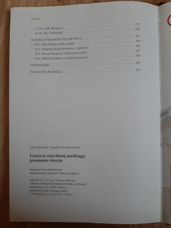 Lietuvos statybinių medžiagų pramonės istorija - Autorių Kolektyvas, knyga 3