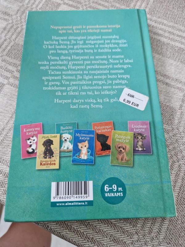 Namų pasiilgęs Semas - Holly Webb, knyga 2