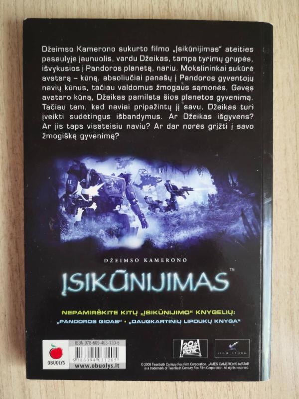 Navių kelionė. Įsikūnijimas - Džeimsas Kameronas, knyga 2