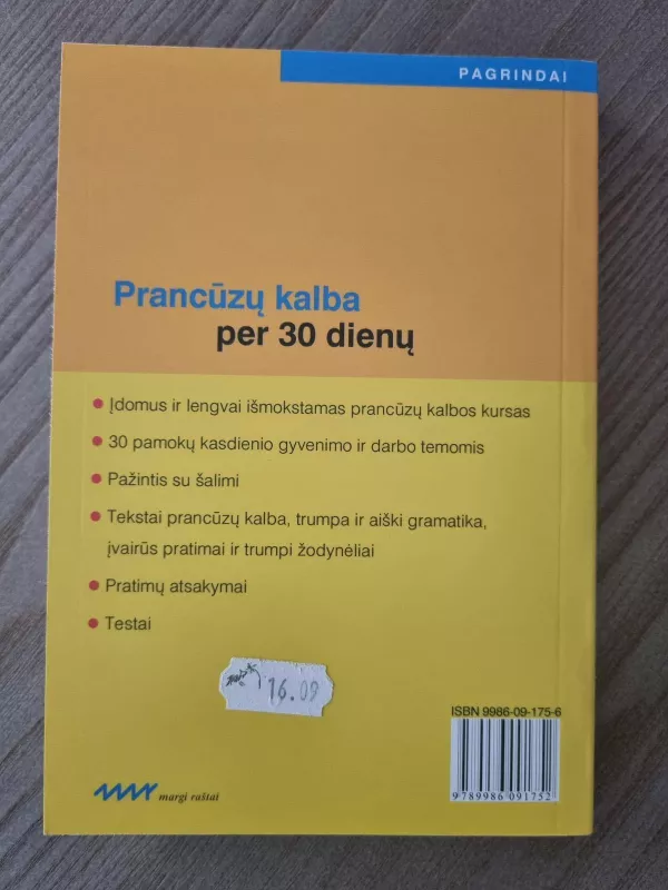 Prancūzų kalba per 30 dienų - Micheline Funke, knyga 3