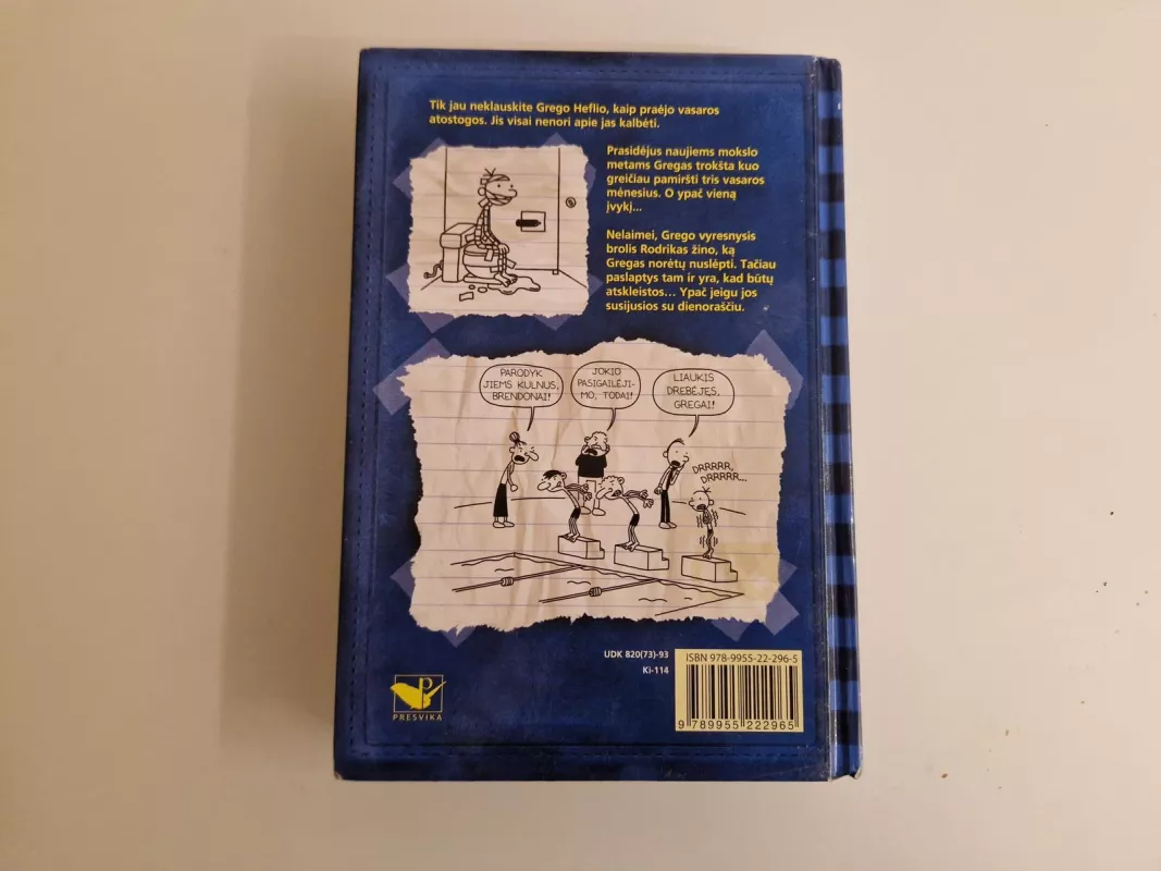 Nevykėlio dienoraštis 2 - Jeff Kinney, knyga