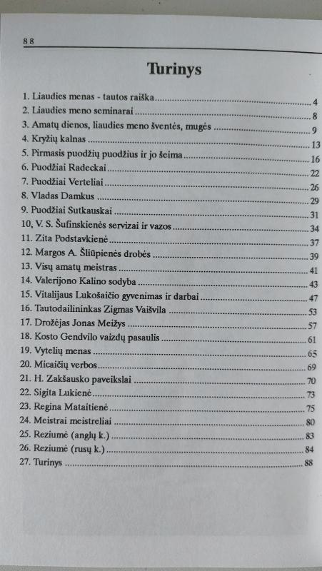 Mūsų tautodailininkai - V. Rimkus, knyga 3