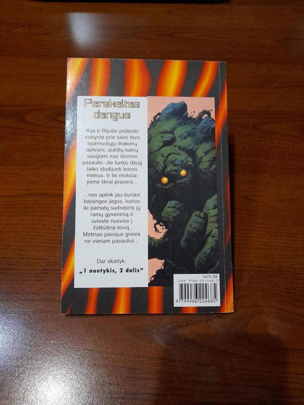 Perskeltas dangus 1 nuotykis (1 dalis) - Chris Wooding, knyga 4