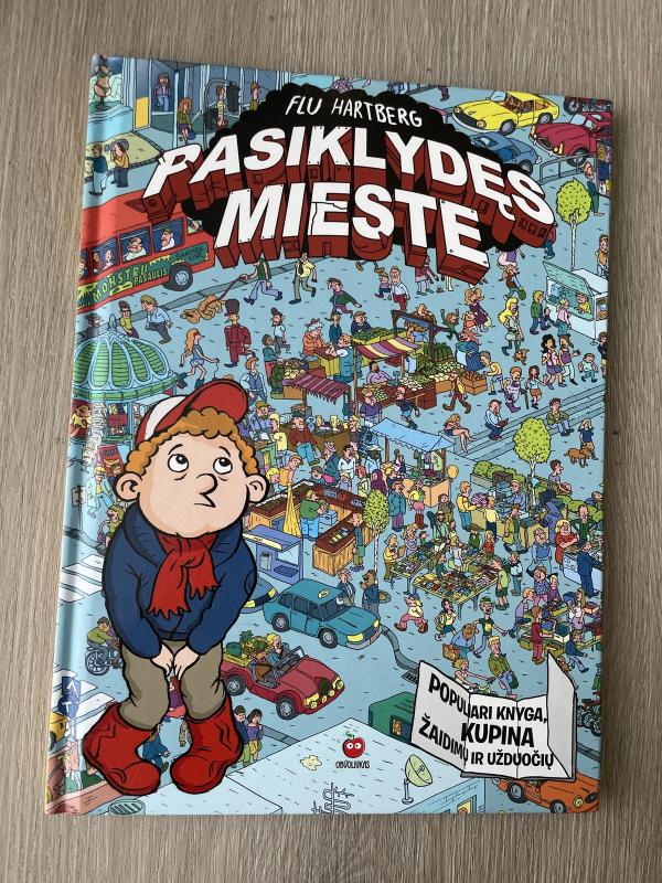 Pasiklydęs mieste - Flu Hartberg, knyga 4