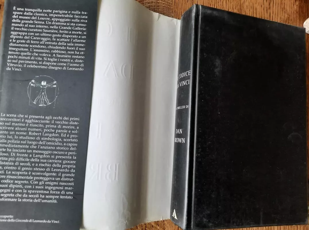 Il Codice da Vinci - Dan Brown, knyga 4