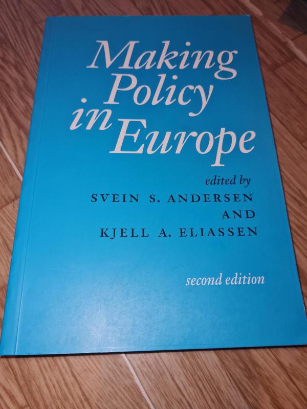 Making policy in Europe - Svein S. Andersen, knyga 2