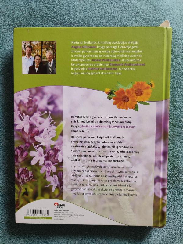Amžinos sveikatos ir jaunystės receptai - Juozas Vasiliauskas, knyga 2