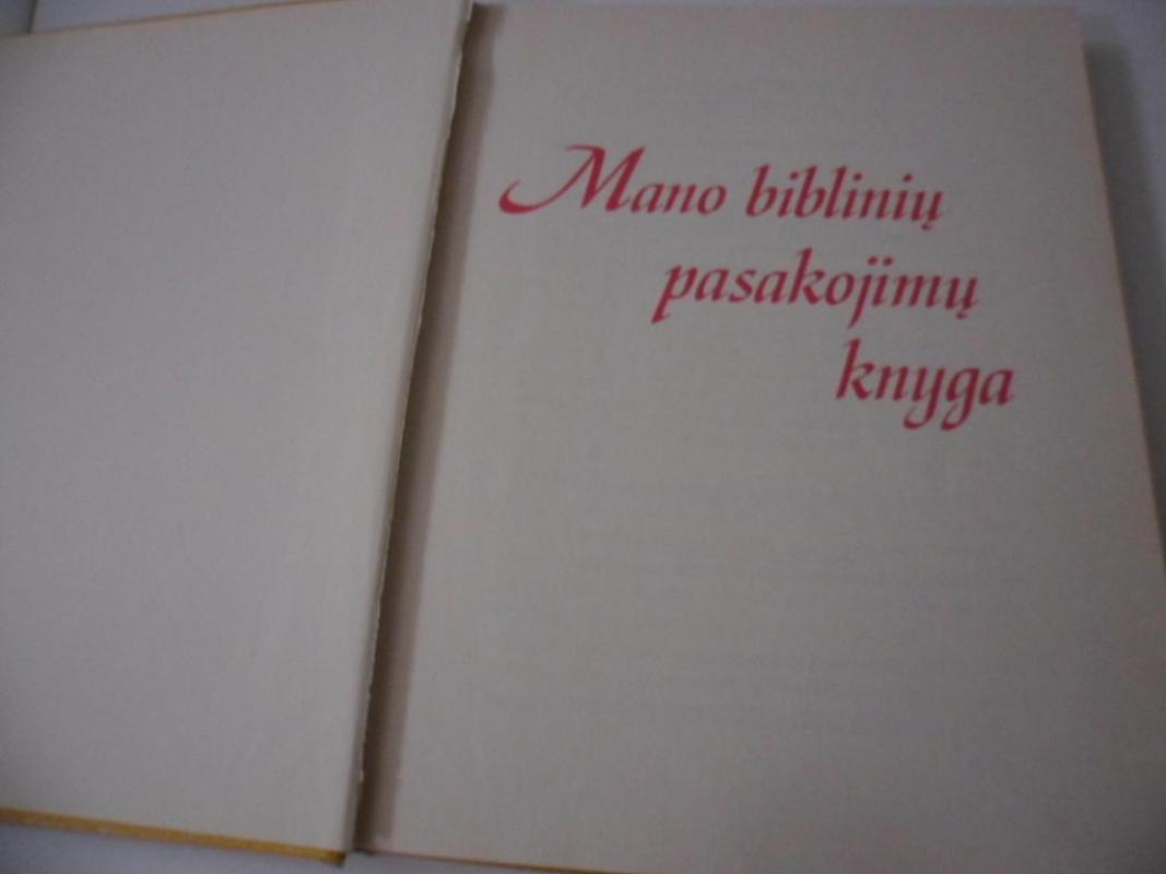 Mano biblinių pasakojimų knyga - Autorių Kolektyvas, knyga 3