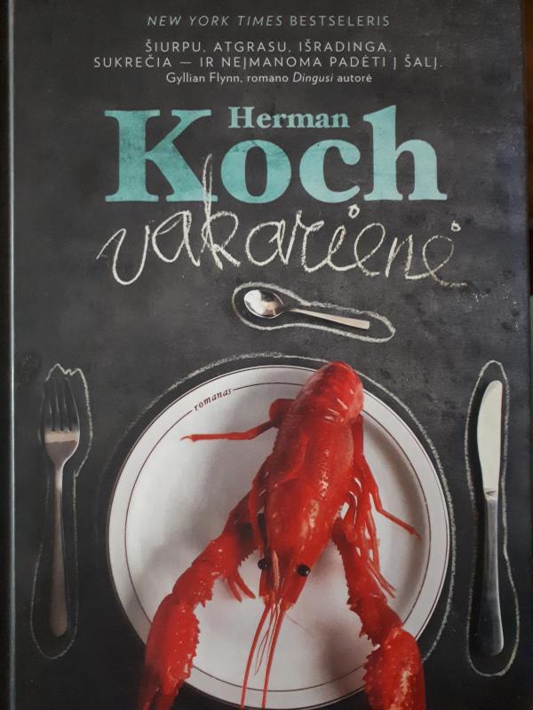 Vakarienė - Herman Koch, knyga 2