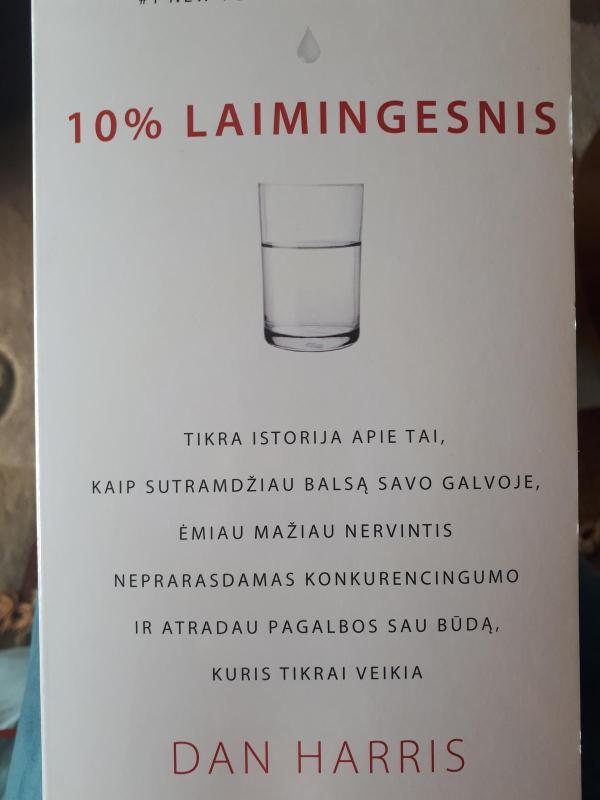 10% laimingesnis - Dan Harris, knyga 3