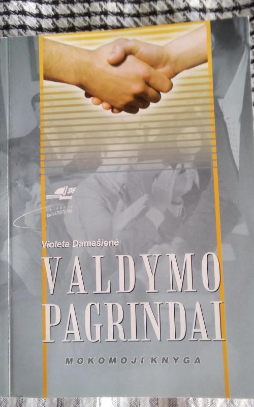 Valdymo pagrindai - Violeta Damašienė, knyga 2