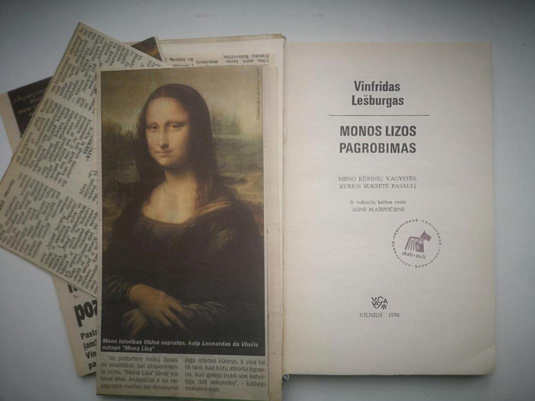 Monos Lizos pagrobimas - Vinfridas Lešburgas, knyga 4