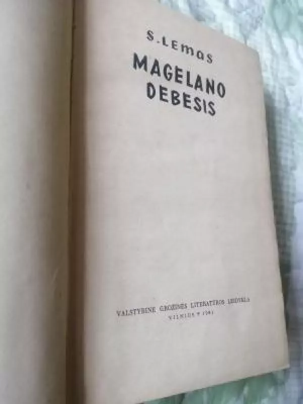 Magelano debesis - 1961 - Stanislavas Lemas, knyga 3