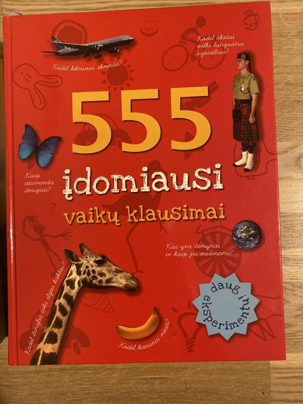 555 įdomiausi vaikų klausimai - Ilse Hell, knyga 3