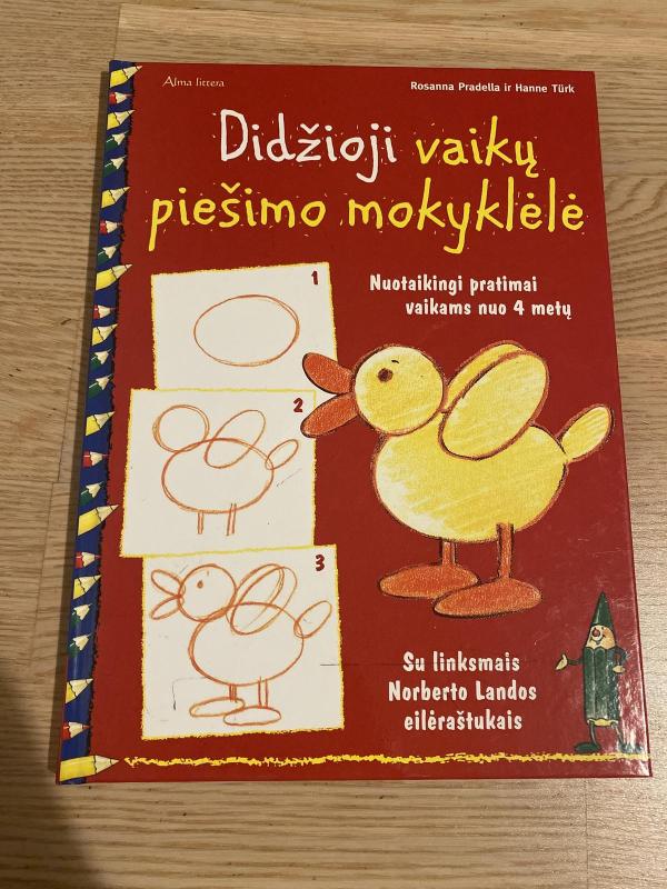 Didžioji vaikų piešimo mokyklėlė - Rosanna Pradella, knyga 3