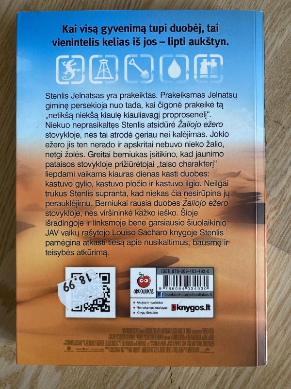 Duobės - Louis Sachar, knyga 2