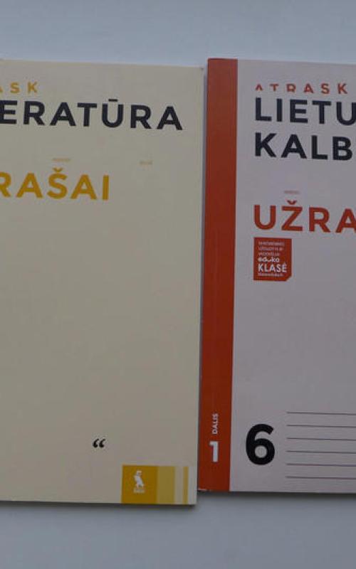 Atrask. Literatūra. Užrašai. VI klasei. 1 dalis - Vida Naudužienė, Živilė Meškėlienė, Asta Gustaitienė, Vaiva Truskauskienė, knyga 2