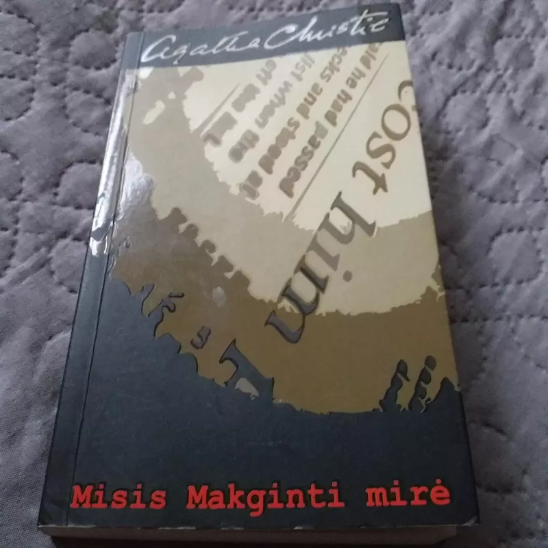 Misis Makginti mirė - Agatha Christie, knyga