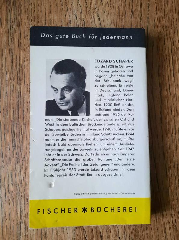 Der letzte Advent - Edzard Schaper, knyga 3