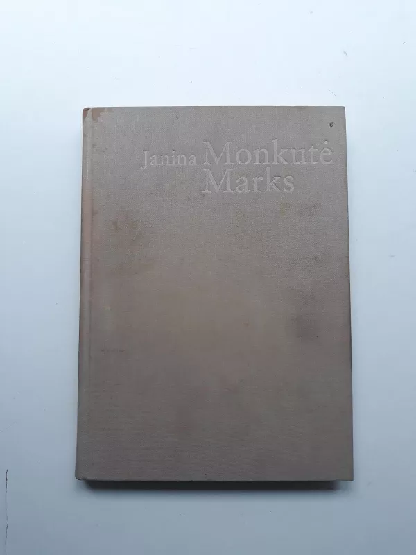 Janina Monkutė Marks - Danas Lapkus, knyga