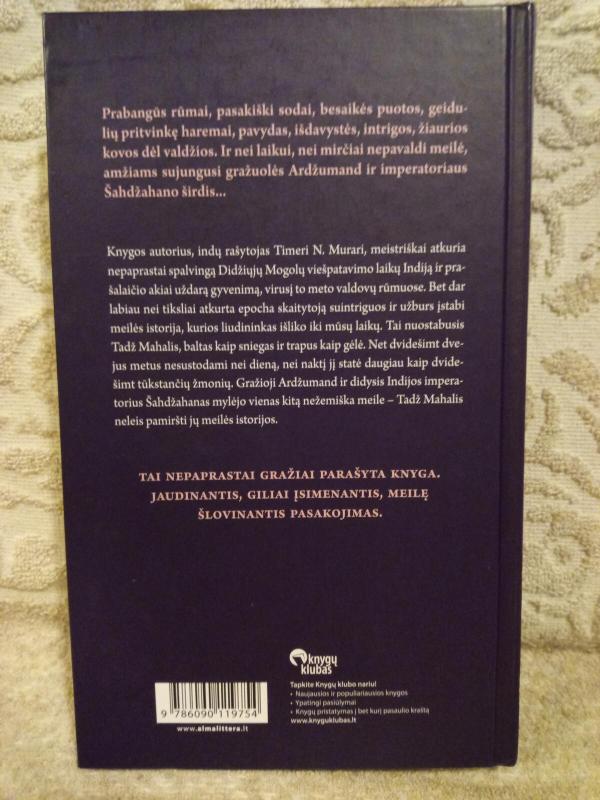 Tadž Mahalis - Timeri N. Murari, knyga 4