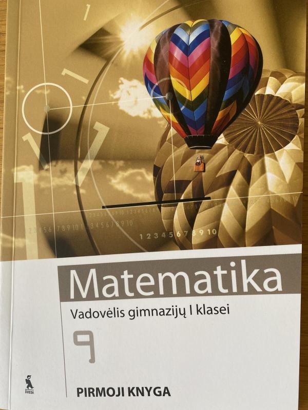 Matematika. Vadovėlis gimnazijų I klasei. Pirmoji knyga - Milda Vosylienė, knyga