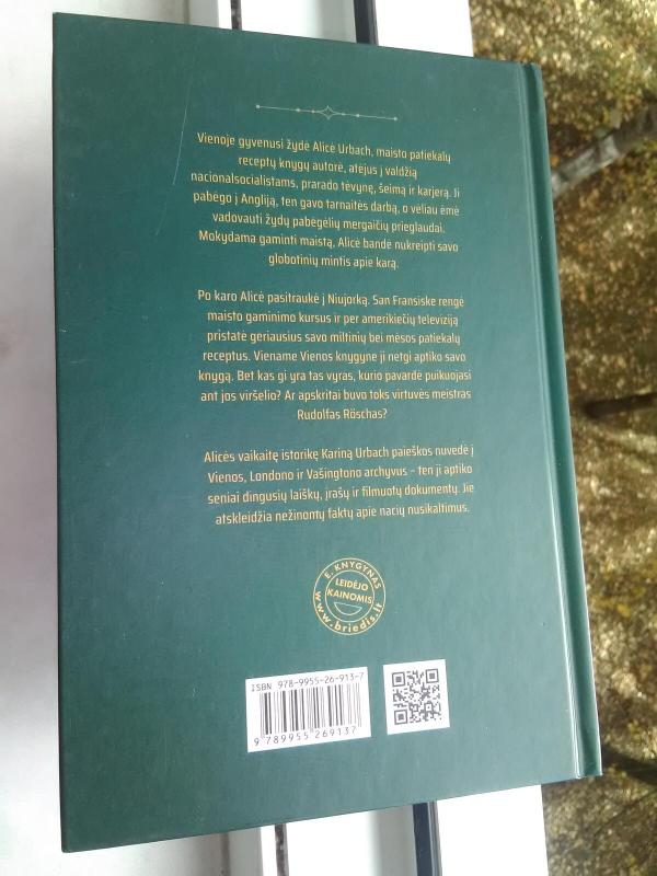 Alicės knyga: kaip naciai pavogė mano močiutės receptų knygą - Karina Urbach, knyga 4