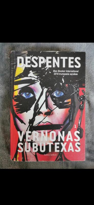 Vernonas Subutexas 1 - VIRGINIE DESPENTES, knyga 3