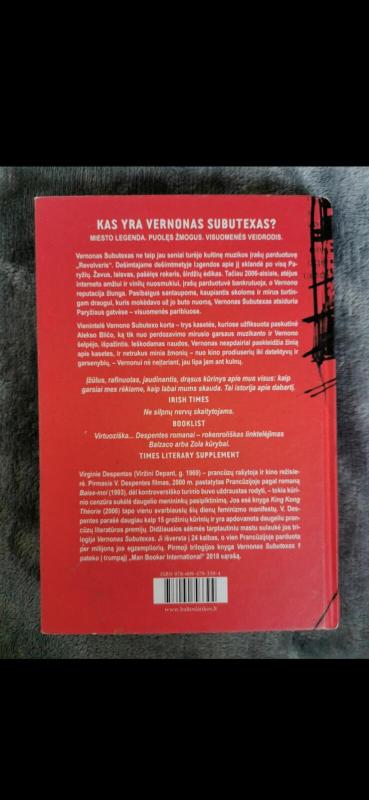 Vernonas Subutexas 1 - VIRGINIE DESPENTES, knyga 2