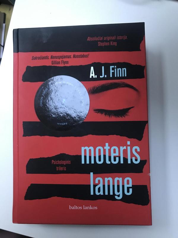 Moteris lange - A. J. Finn, knyga 4