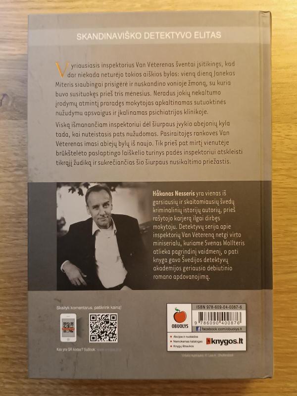 Sąmonės akis - Hakan Nesser, knyga 3