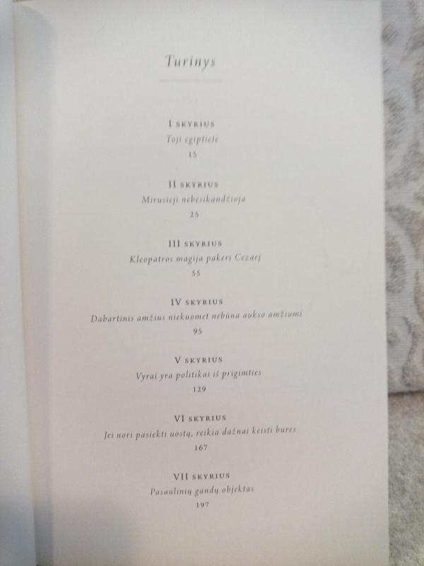 Kleopatra Gyvenimo istoria - Stacy Schiff, knyga 5