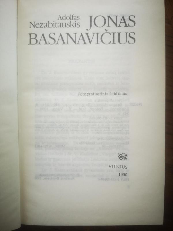 Jonas Basanavičius - Adolfas Nezabitauskis, knyga 4